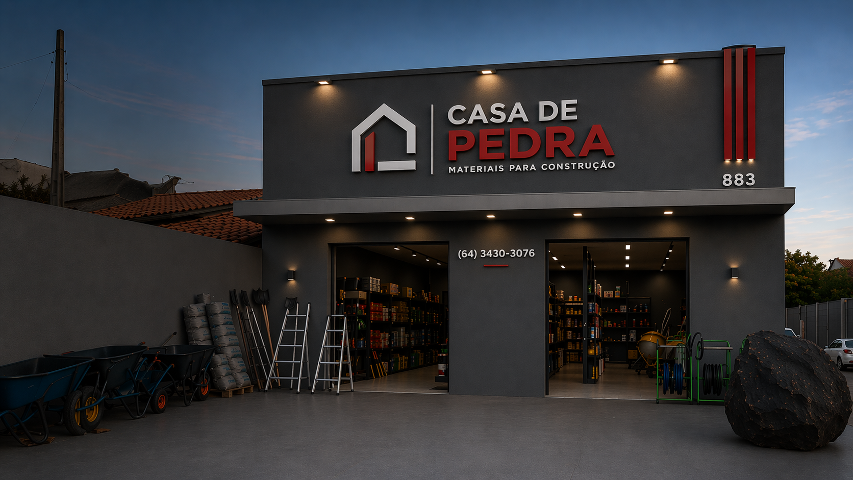 Loja Casa de Pedra em Itumbiara